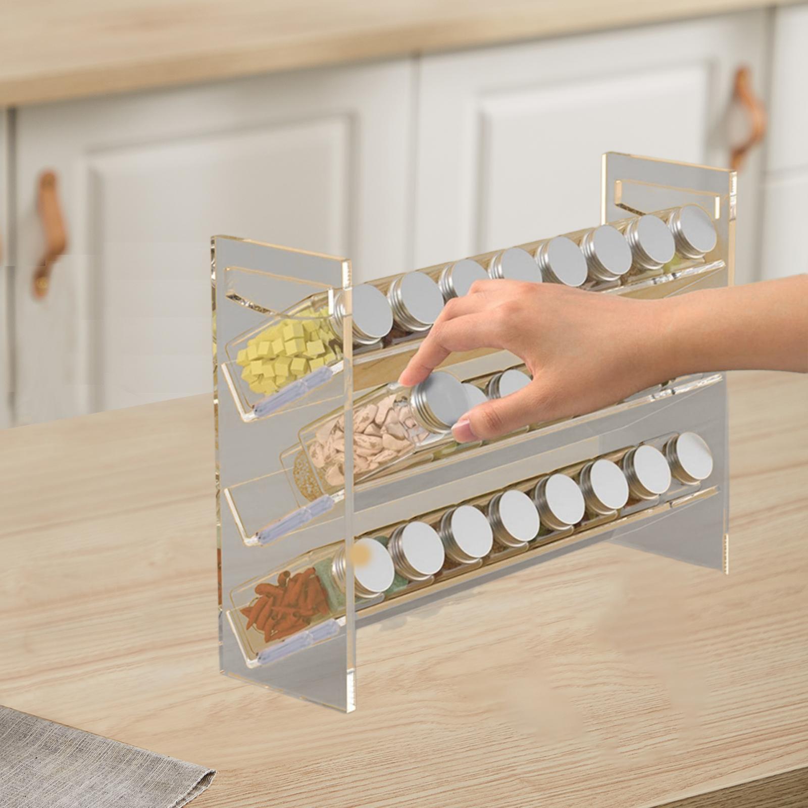 Kitchen Baking Cupboard - Акриловая полка для специй, органайзер для