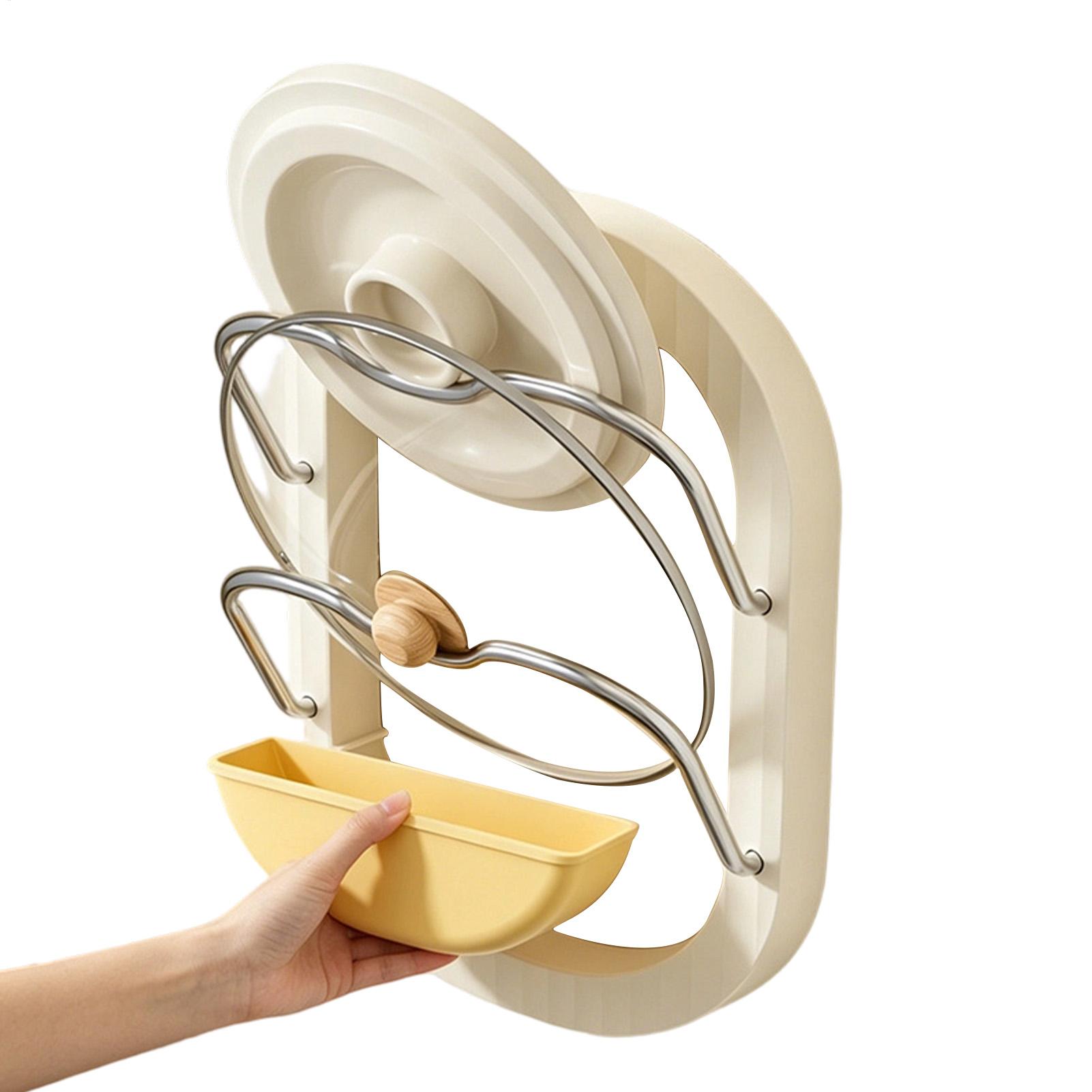 Kitchen Baking Cupboard - Двухуровневая настенная подставка для крышек, без