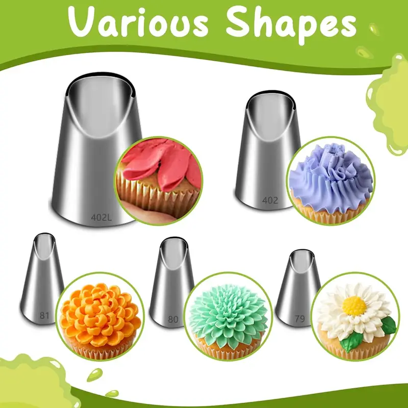 Kitchen Baking Kit - Набор из 5 насадок для кондитерских