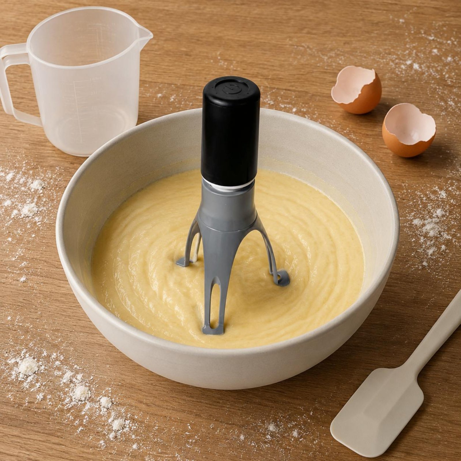 Kitchen Baking Mixer - Автоматический треугольный миксер-венчик - электрический миксер