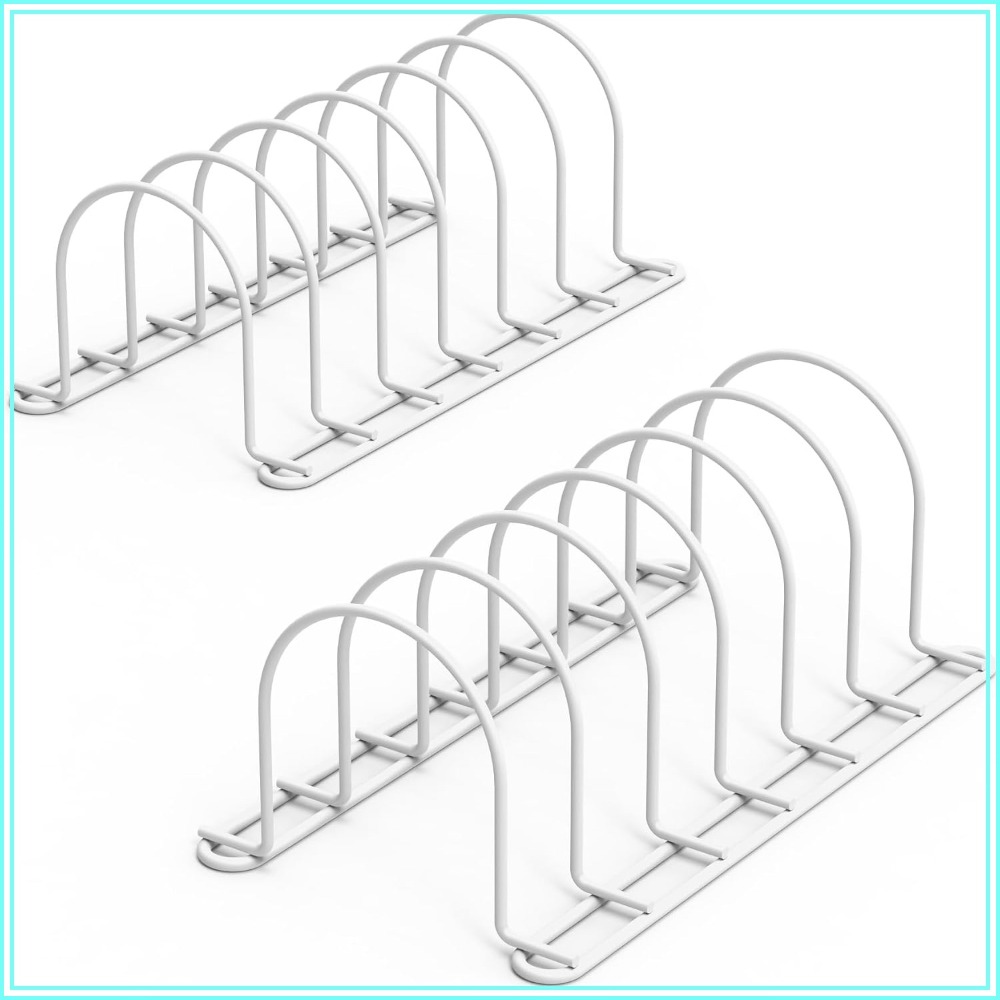 Kitchen Baking Sheet Organizer - Вертикальный органайзер для посуды в шкаф,