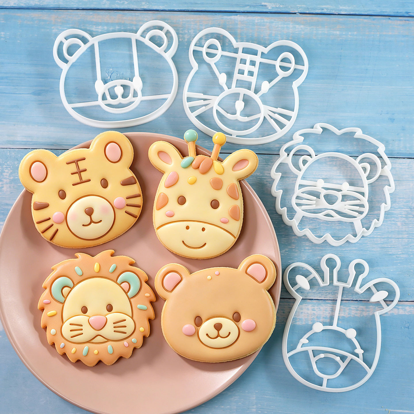 Kitchen Baking Kit - Набор из 4 формочек для печенья