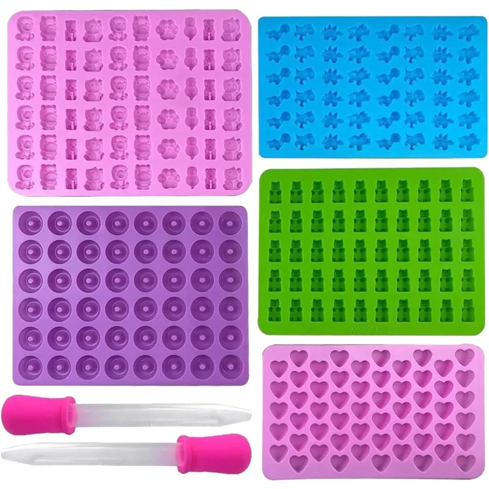 Kitchen Baking Kit - 5 шт. силиконовые формы для конфет