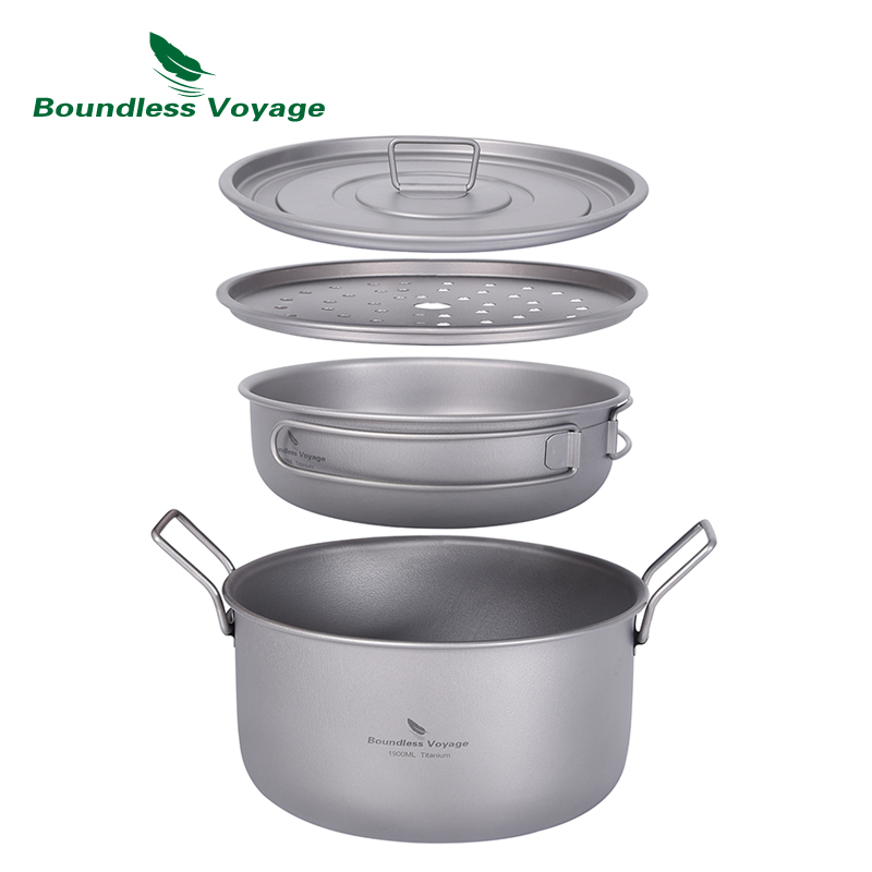 Kitchen Baking Pan Set - Многофункциональная титановая Пароварка для супа с