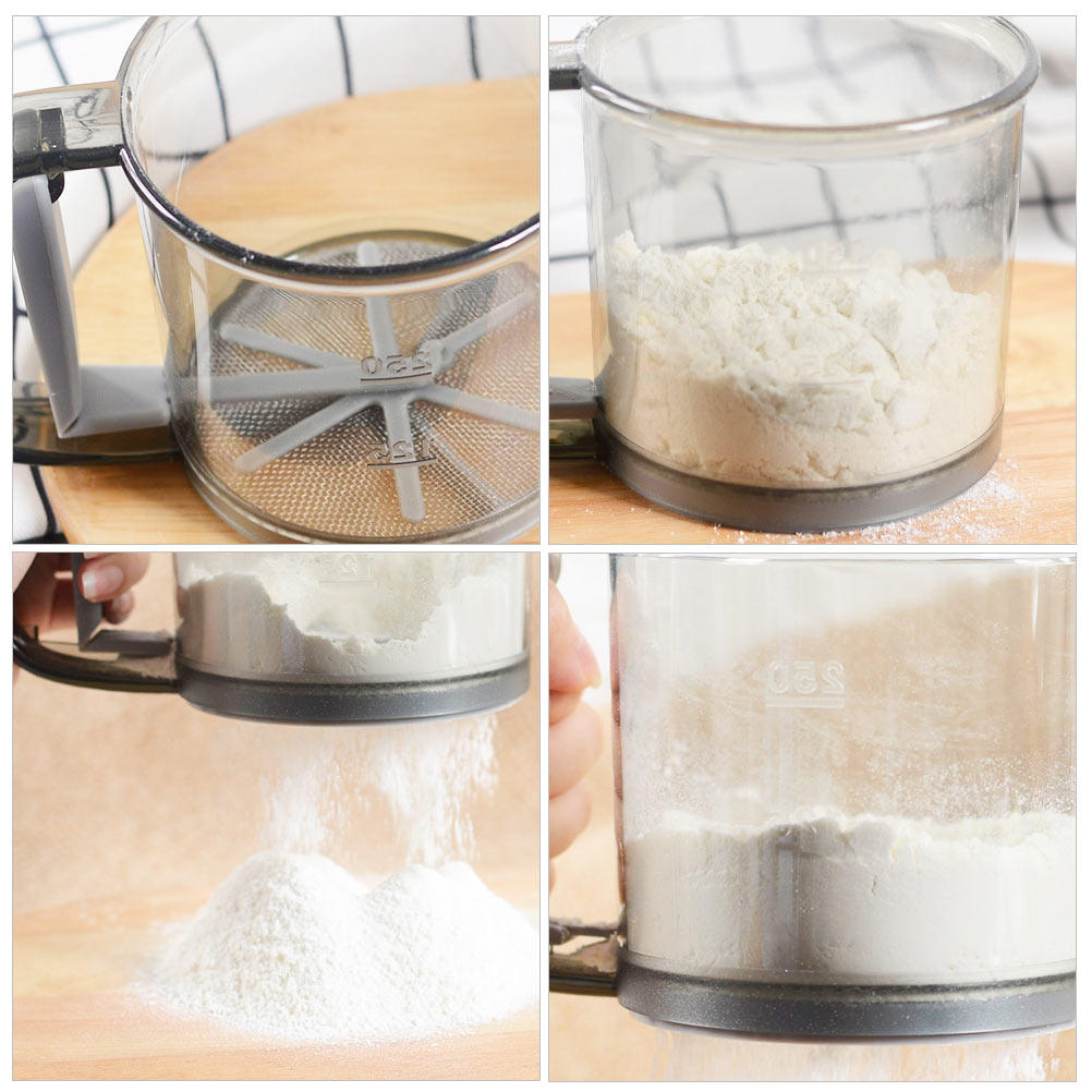 Ручное сито для муки с мелкой  – обзор и цена Baking Powder Kitchen
