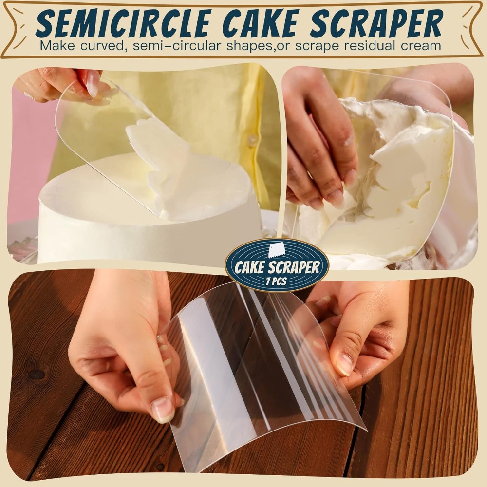 Набор из 7 предметов: скребки  – обзор и цена Kitchen Baking Kit
