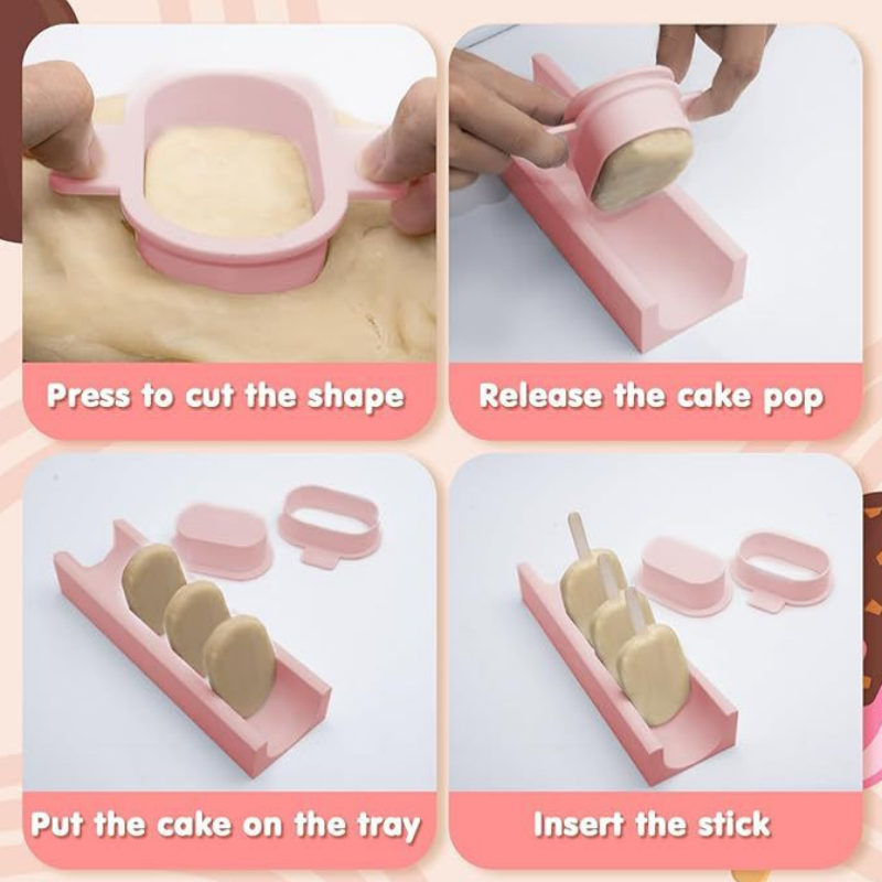 Набор форм для кейк-попсов с п – обзор и цена Kitchen Baking Tray Set