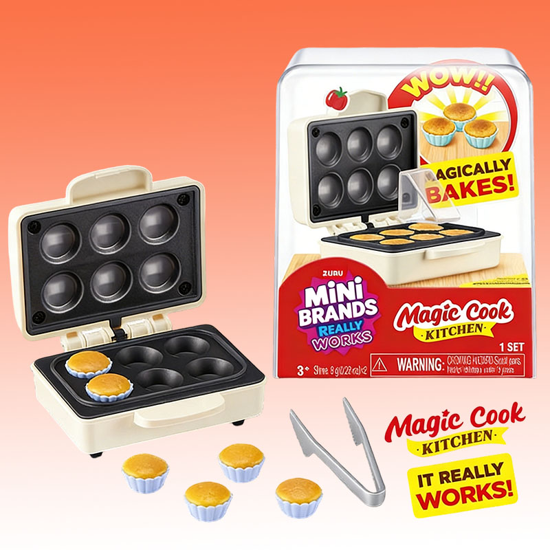 ZURU Mini Brands Magic Cook Ki – обзор и цена Kitchen Baking Kit