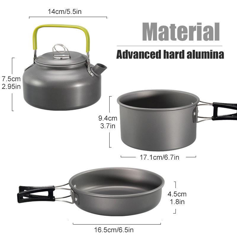 WESTTUNE набор посуды для кемп – обзор и цена Kitchen Baking Pan Set