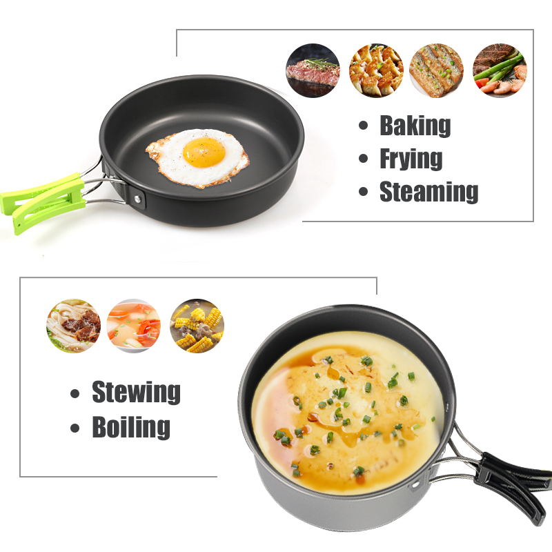 WESTTUNE набор посуды для кемп – обзор и цена Kitchen Baking Pan Set