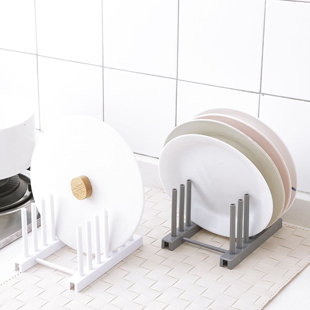Белая пластиковая подставка дл – обзор и цена Kitchen Baking Sheet Organizer
