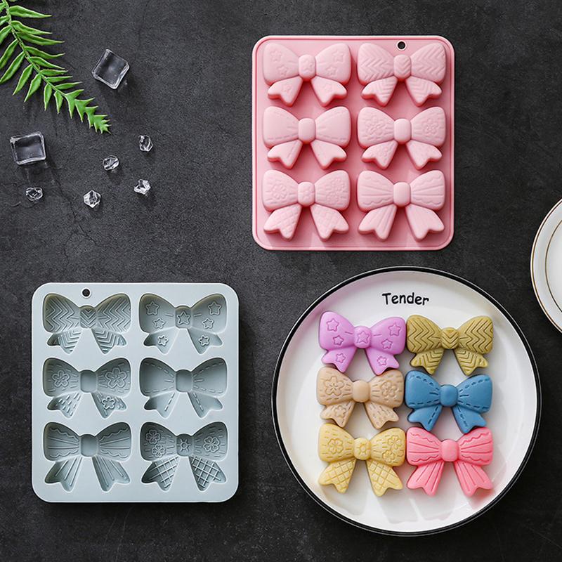 Силиконовая форма на 6 ячеек в – обзор и цена Silicone Cake Mold