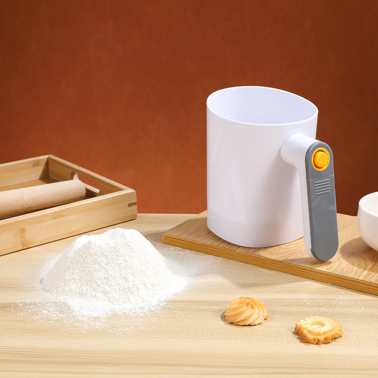 Электрический кухонный просеив – обзор и цена Baking Powder Kitchen