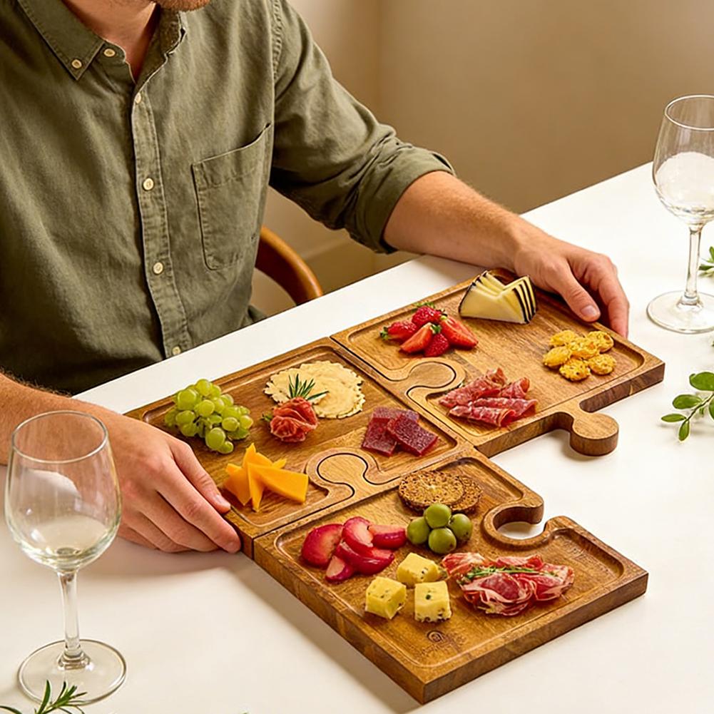 Деревянный поднос-пазл для зак – обзор и цена Kitchen Baking Tray Set