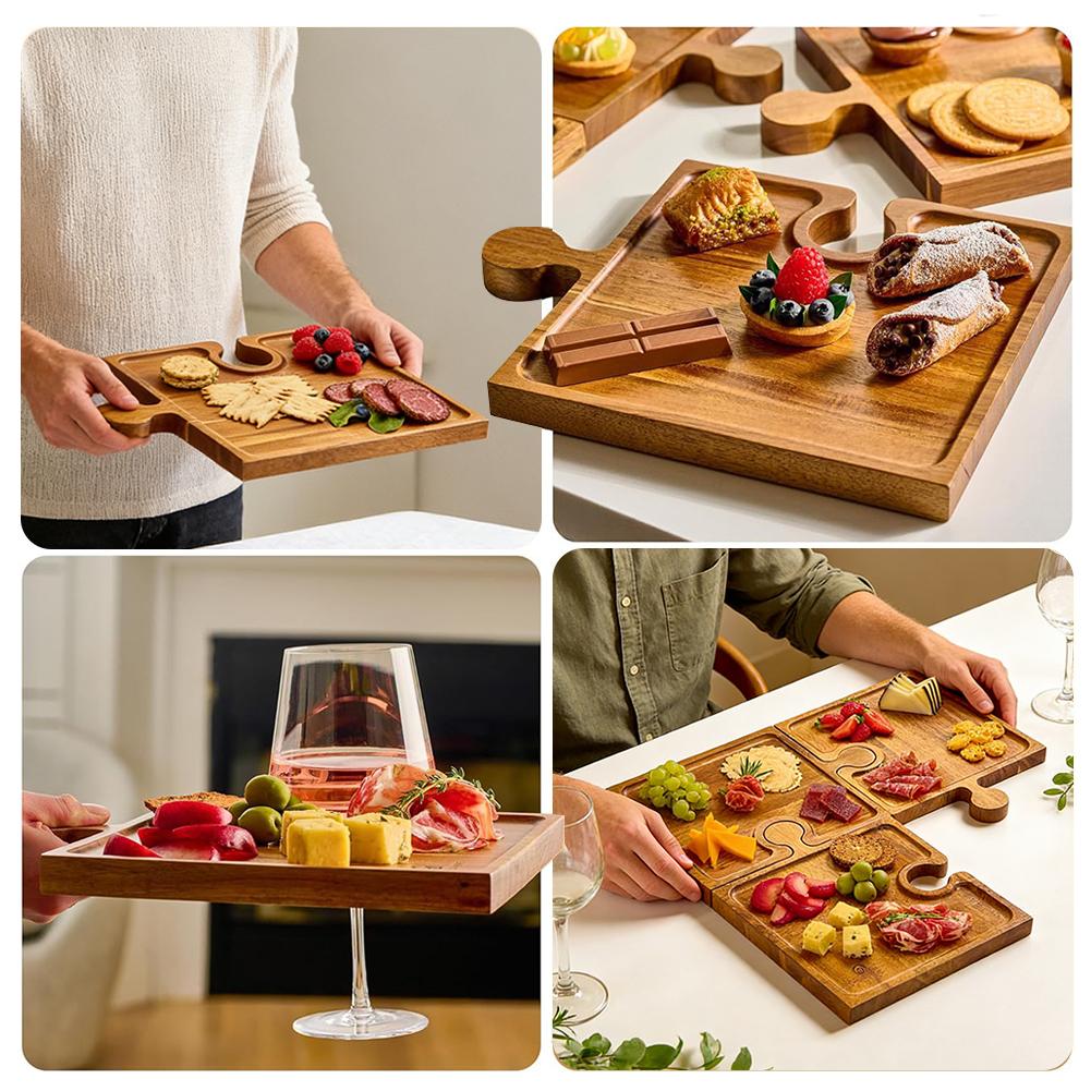 Деревянный поднос-пазл для зак – обзор и цена Kitchen Baking Tray Set