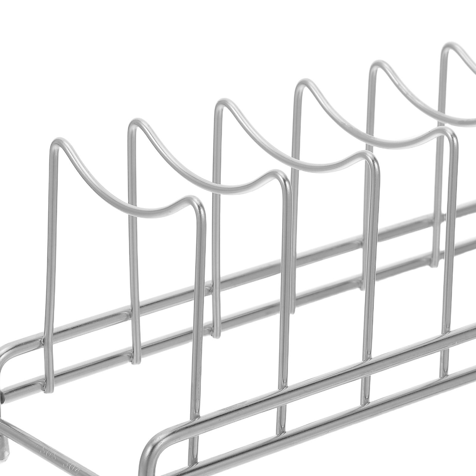 Органайзер для крышек из нержа – обзор и цена Kitchen Baking Sheet Organizer