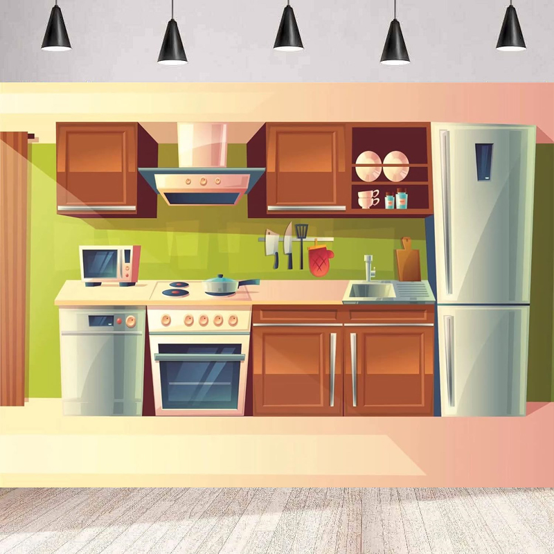 Фон для фотосъемки с героями м – обзор и цена Kitchen Baking Cupboard