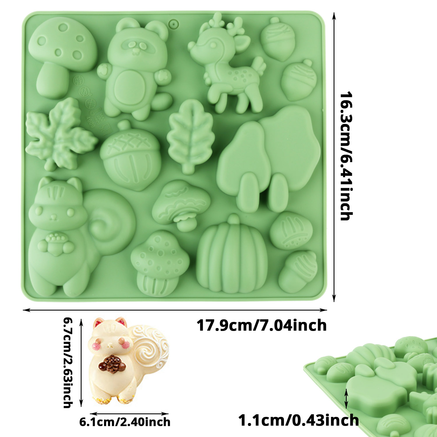Силиконовая форма для выпечки  – обзор и цена Silicone Cake Mold