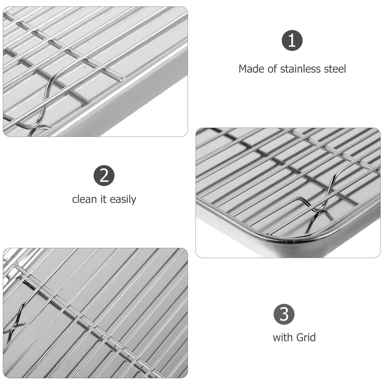 Набор из 2-х противней из нерж – обзор и цена Cooling Rack Wire