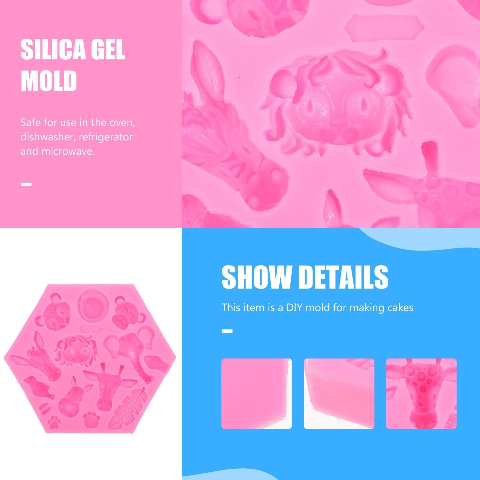 Силиконовая форма для выпечки  – обзор и цена Silicone Cake Mold