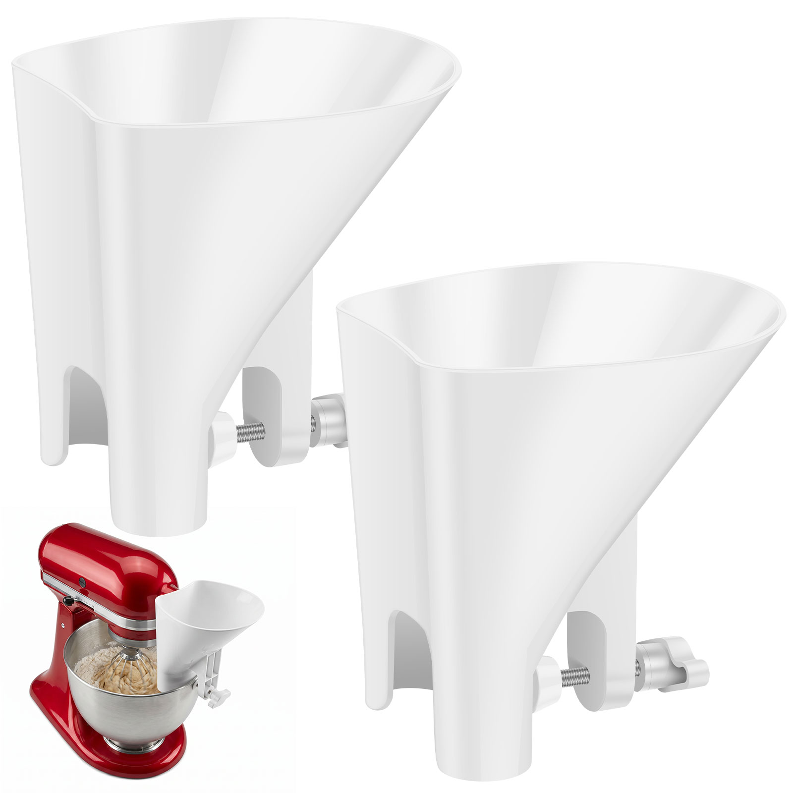 Непроливаемая воронка для муки – обзор и цена Kitchen Baking Mixer
