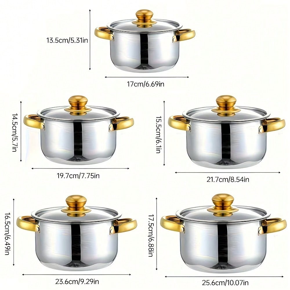 Набор кастрюль из нержавеющей  – обзор и цена Kitchen Baking Pan Set