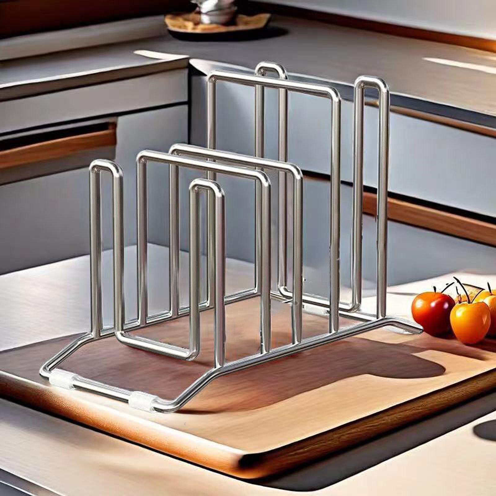 Стойка для разделочной доски,  – обзор и цена Kitchen Baking Sheet Organizer