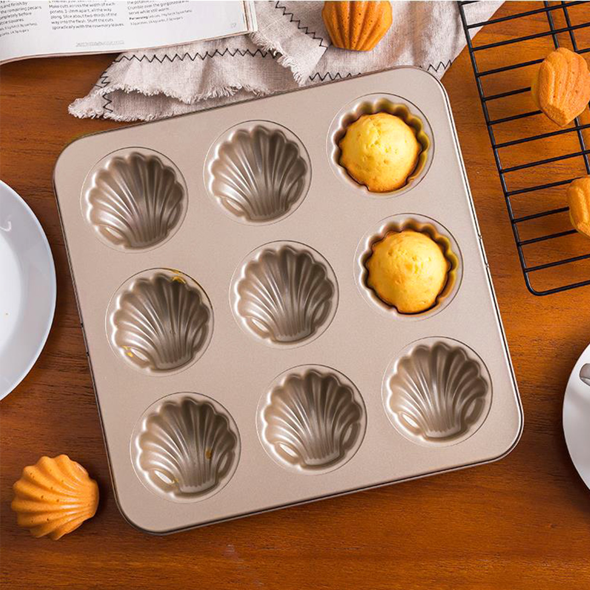 Форма Madeleine в форме ракушк – обзор и цена Kitchen Appliances For Baking