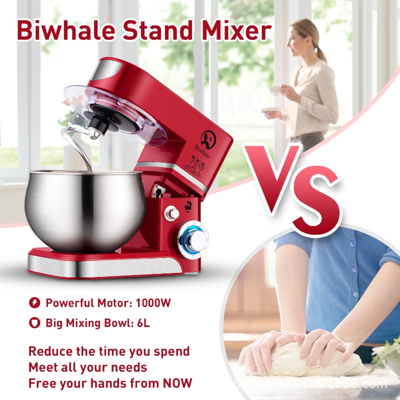 Миксер-тестомес 5 л – многофун – обзор и цена Kitchen Baking Mixer