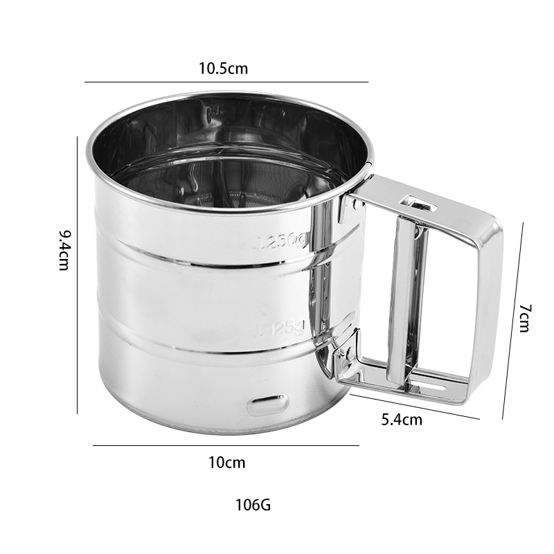 1 шт., сито для муки из нержав – обзор и цена Baking Powder Kitchen