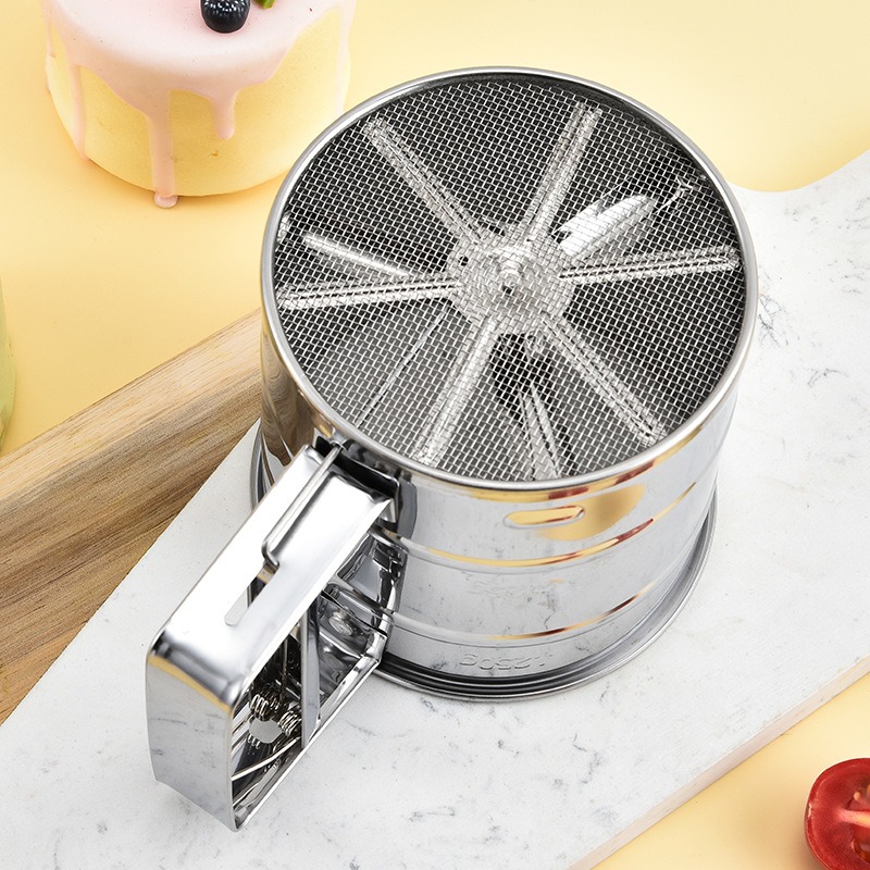 1 шт., сито для муки из нержав – обзор и цена Baking Powder Kitchen