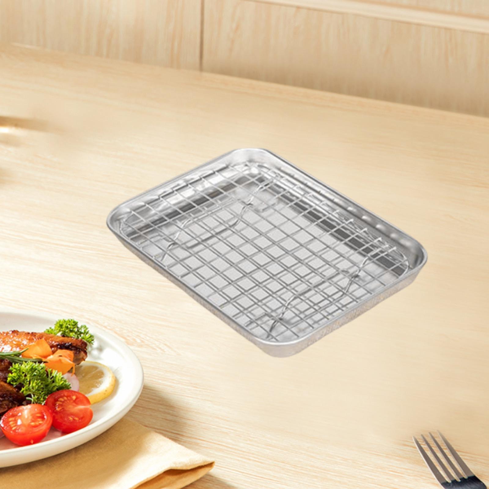 Противень с решеткой из нержав – обзор и цена Kitchen Baking Tray Set